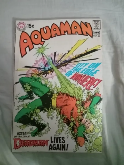 Aquaman 50 deadman story 1970