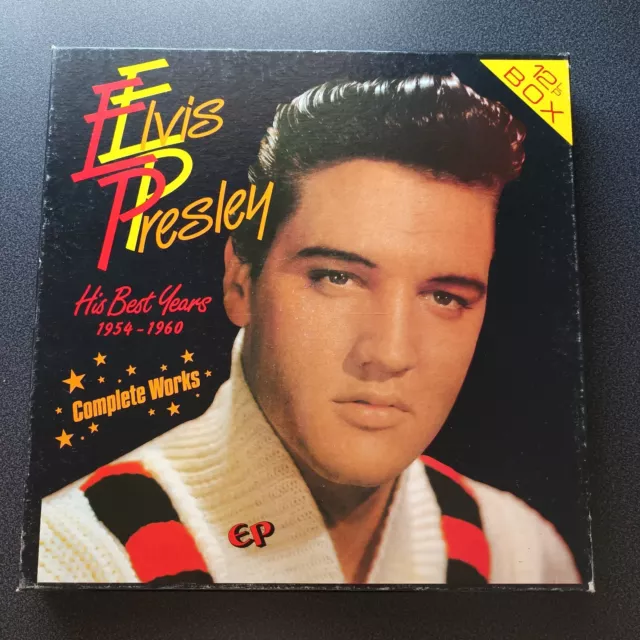 Vinyl Elvis Presley – His Best Years 1954-1960 - Complete Works (1987)