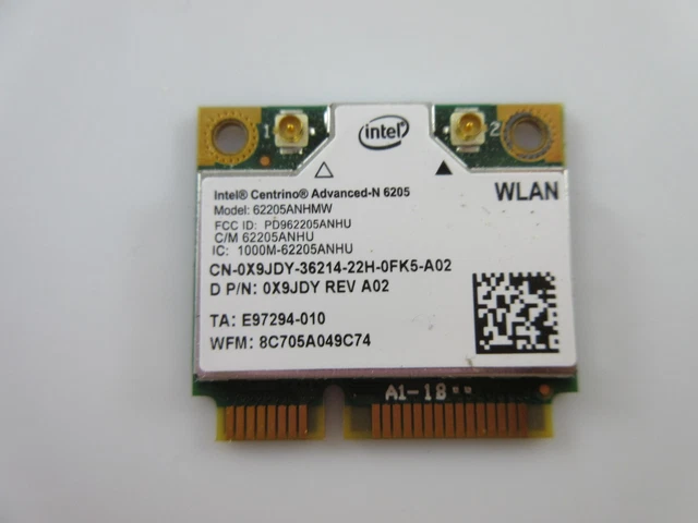 Carte Wifi Intel AX201NGW Originale - Occasion