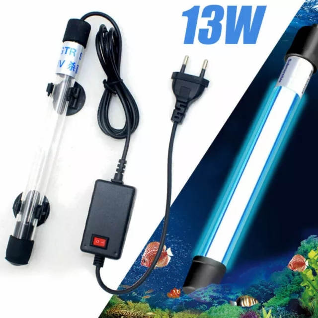 UV Steriliser Light Lamp for Aquarium Tank Clarifier Submersible Ultraviolet 2