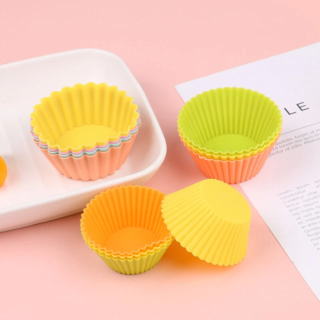 3/4Pcs Hitzebeständigkeit Silikon Bento Gericht Trennwand Bakeware Dish  ZR  q