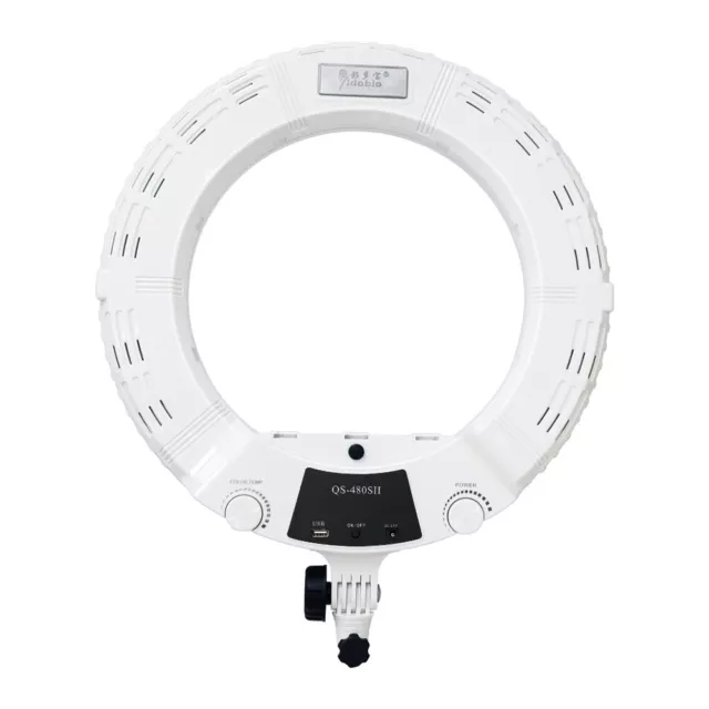 Yidoblo QS480-SII 18'' 96W LED Ring Light Photography Selfie Lights For Youtube