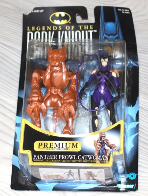 1997 Kenner Legends of the Dark Knight Premium Panther Prowl Catwoman Figure