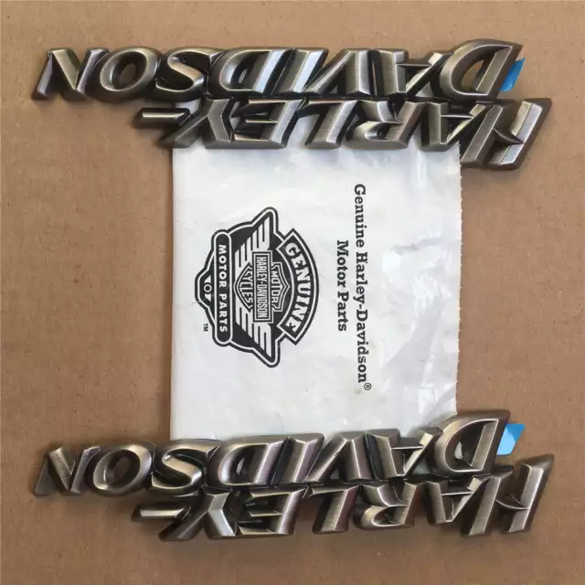 Original Gas Fuel Tank Emblem Badges for Harley Dyna Softail Sportster Touring