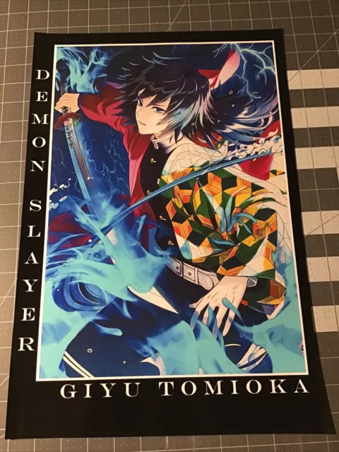 Demon Slayer Giyu, Shinobu, Kyojuro 3D Lenticular Print Anime Poster