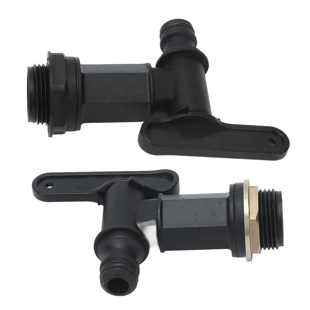 IBC TOTE TANK Drain Adapter Tank Adapter Garden Tap Plastic / Brass