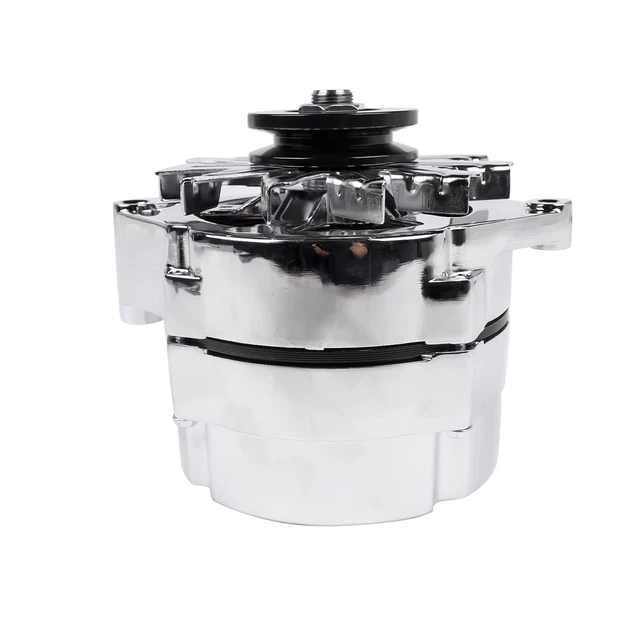 Chrome 100 Amp Alternator Internal Reg. For Holden HQ HJ HX HZ WB 253 304 308 V8