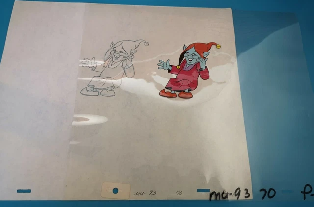 Motu Vintage Original Animation Cell 1981 / Signed by Lou Scheimer