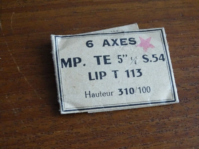 Pièce D'horlogerie : Balancier De Montre LIP T.113 - Neuf