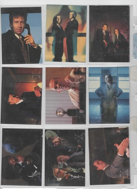 Topps X Files Season 2 Trading Cards 72 Card base set NEW UNCIRCULATED MINT