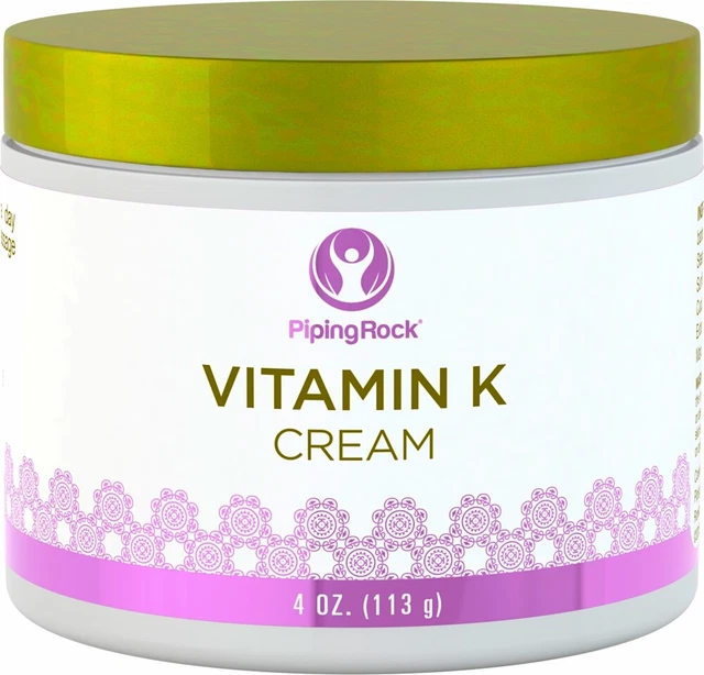 VITAMIN K CREAM 4oz Scar Tissue Varicose Veins Stretch Marks Wrinkles