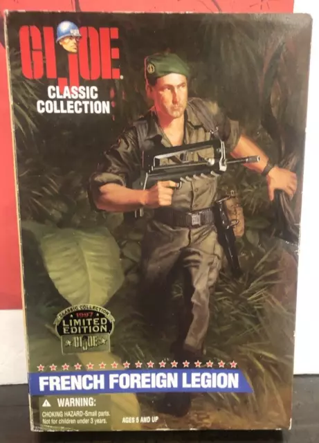 GI Joe 1997 Limited Edition Classic Collection French Foreign Legion-Causcasion