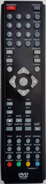 REPLACEMENT Soniq Remote Control - QV173LTI QV193LTI  IV220T  QSP425T E22Z10A TV