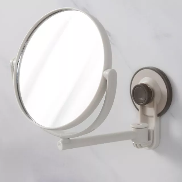 Miroir de Bain Miroir CosméTique 1X / 3X Ventouse Grossissement Maquillage 6291