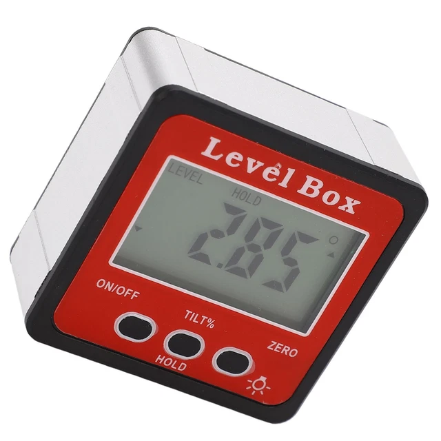 DIGITAL ANGLE FINDER Accurate Magnetic Protractor Inclinometer $29.62 ...