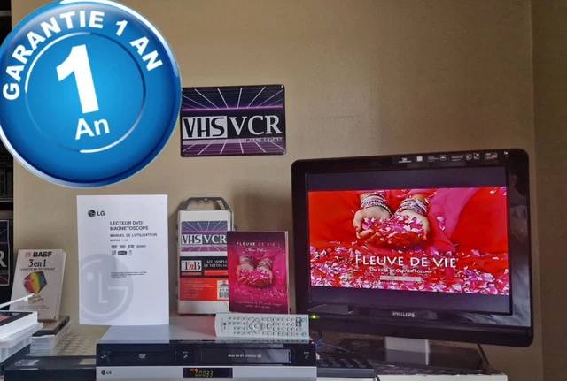 Top Magnetoscope Combi VHS DVD LG V290 (Gebraucht) in St imier für CHF