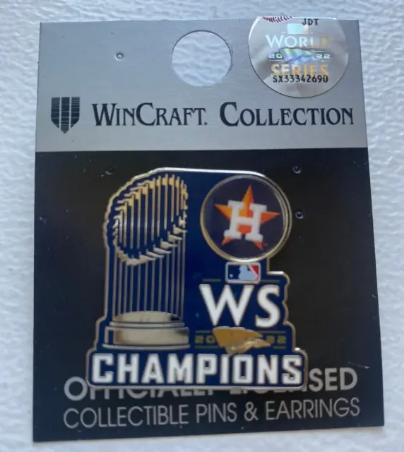Wincraft Houston Astros 2022 World Series Champions Trophy Collector's Pin