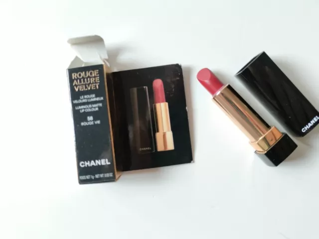 Chanel Allure Velvet Luminous Matte Lip Colour  1g 58 Rouge Vie