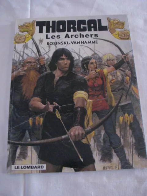 BD Thorgal " Les Archers"  1999 de Rosinski-Van Hamme Edition spéciale Mc Donald