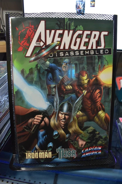 Avengers Disassembled Iron Man Thor Captain America Marvel Deluxe Hardcover NEW