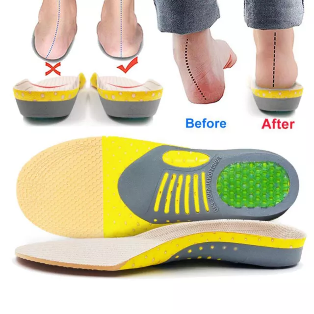 Semelle orthopédique pour pied plat Semelles orthopédiques en gel Chaussures