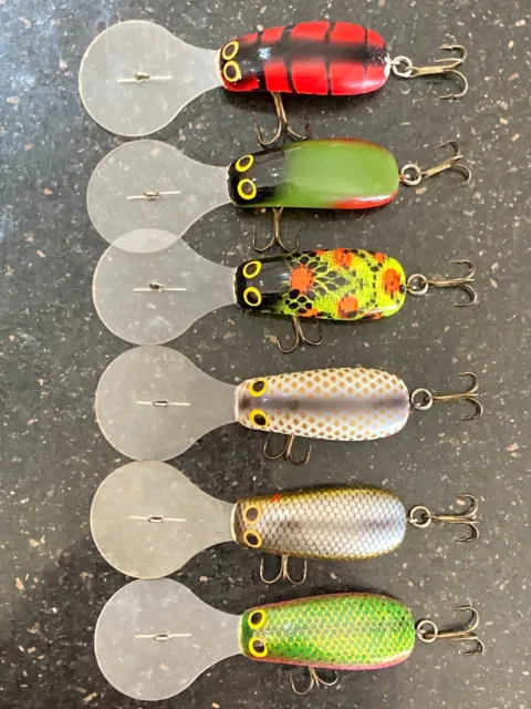 AC INVADER LURES X6, (50mm body) 10M bibs, awesome for natives and  collectable $31.00 - PicClick AU