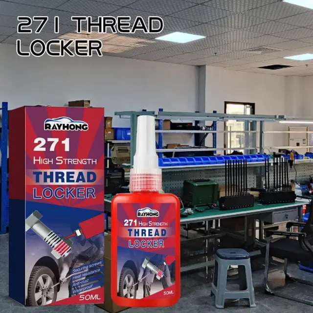 Thread Locker High Strength 271 Locktight & Seal Nuts 2023 N2M2