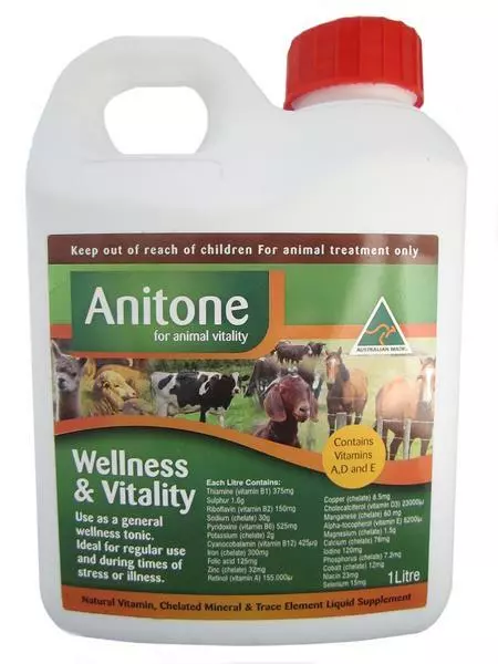 Anitone Liquid Wellness & Vitality 1 litre Nutritional Supplement