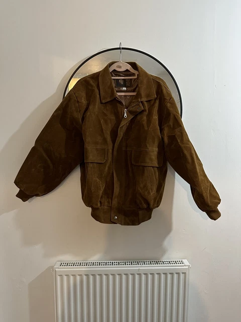 Ac Made In Italy Mens Brown Coat Size L 00 Picclick Uk