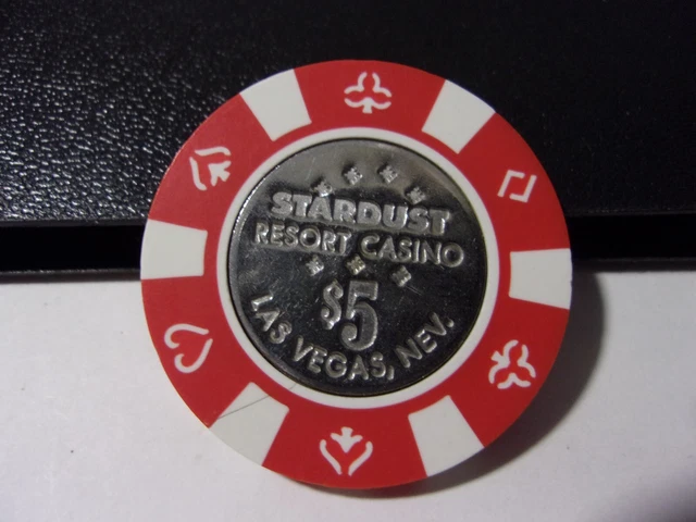 STARDUST HOTEL CASINO $5 hotel casino gaming poker chip - Las Vegas, NV