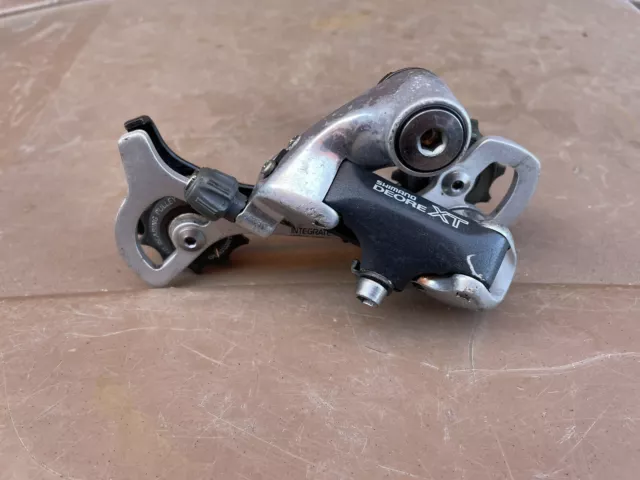 D RAILLEUR ARRI RE SHIMANO Deore XT RD M739 8 vitesses EUR 23 41