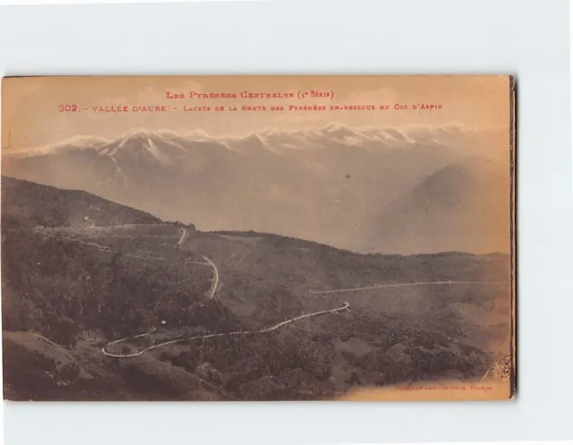 Postcard Pyrenees Vallee d'Aure Europe Landscape/Nature Scene