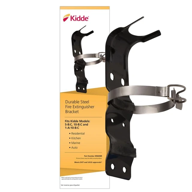 Multiple Use Fire Extinguisher Mount for 2.5 Lb. A:B:C Fire Extinguishers