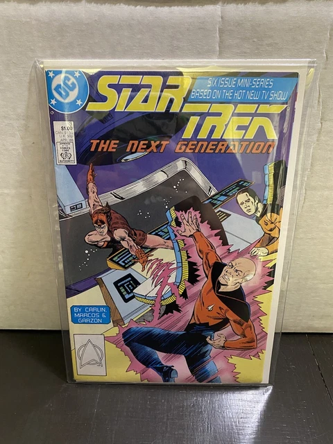 Star Trek The Next Generation #3 April 1988 DC Comics Comic Book NM