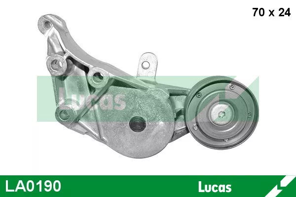 Galet d'accessoire LUCAS LA0190 pour A3, LEON, OCTAVIA, BORA VARIANT, CORDOBA