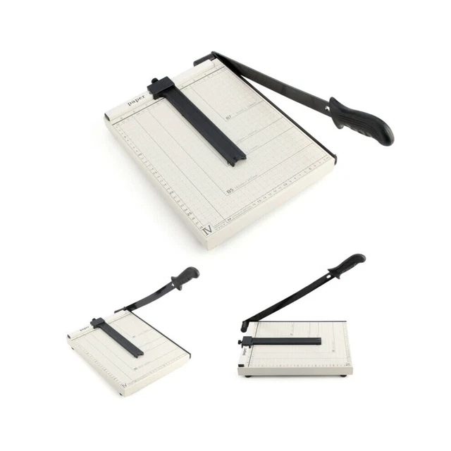 HEAVY DUTY PROFESSIONAL A4 Paper Guillotine Cutter Trimmer Machine Home ...