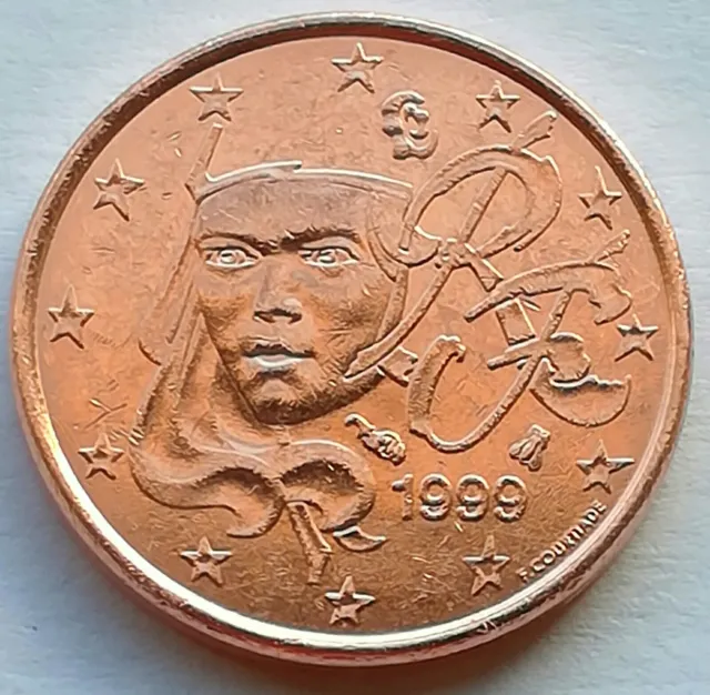 FRANCIA 1 cent 1999