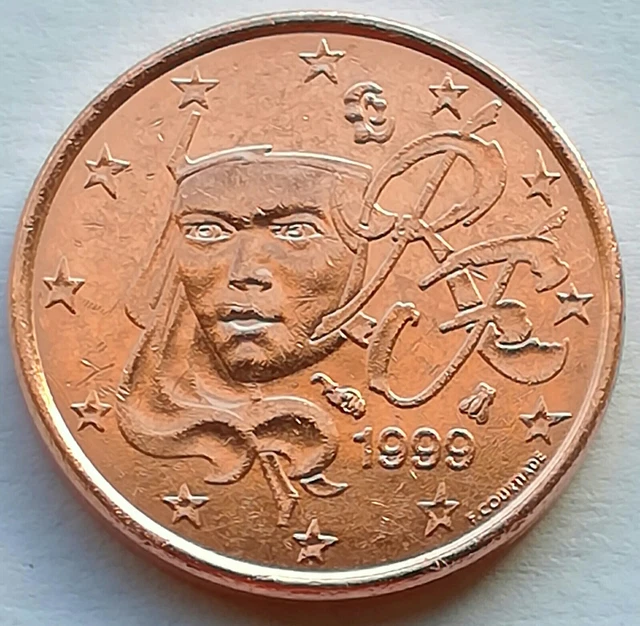 FRANCIA 1 cent 1999