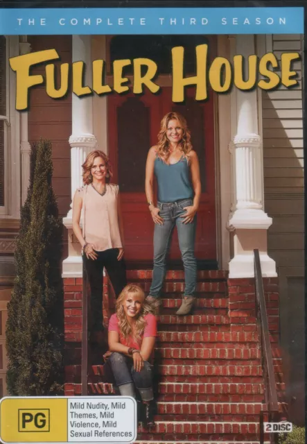 Fuller House Complete Third Season DVD 2 Disc Set New Sealed Region 4