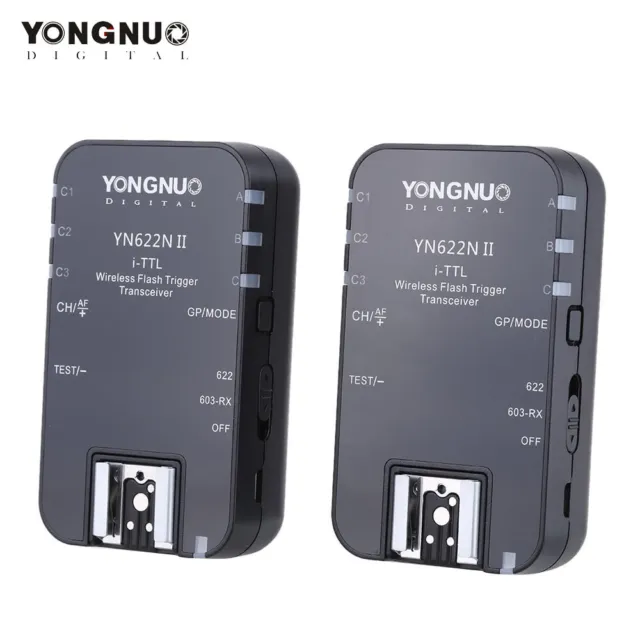 YONGNUO YN622N II 2.4G Wireless Flash Trigger Controller Transmitter for Nikon 2