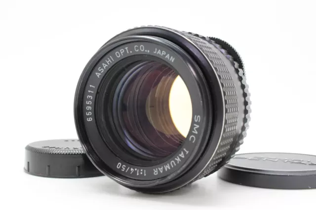【 MINT 】PENTAX smc TAKUMAR 50mm F1.4 Standard MF Lens For M42 Mount From JAPAN