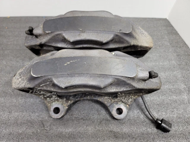 2006-2018 Volkswagen VW Touareg BREMBO 4 Piston Brake Calipers FRONT Pair BM5 P6 2006-2018 Volkswagen VW Touareg BREMBO 4 Piston Brake Calipers FRONT Pair BM5 P6