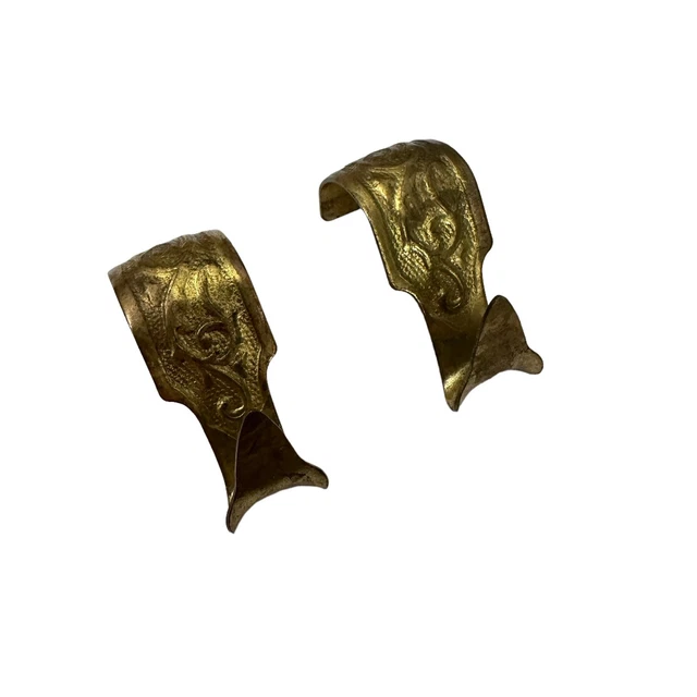 Picture Rail Hooks Antique Victorian Matched Pair