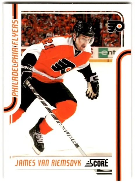 2011-12 Score Glossy James van Riemsdyk Philadelphia Flyers #341