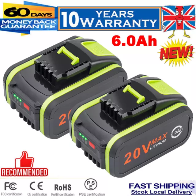 Worx 20v 6ah cheap