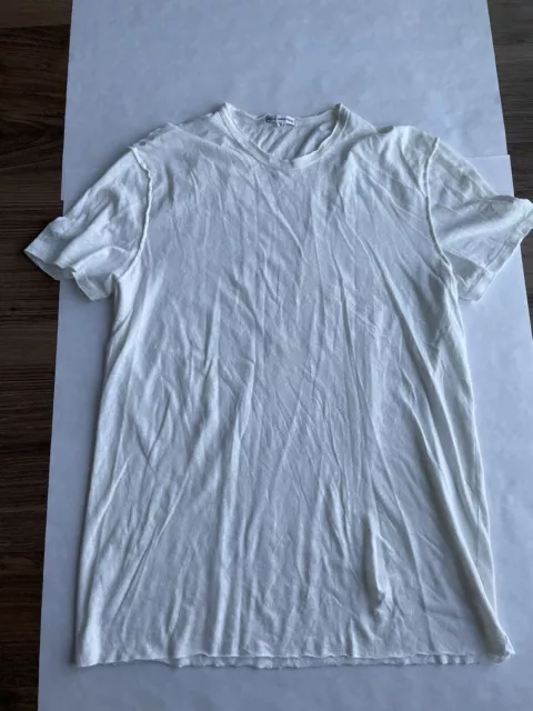 James Perse Raw Edge Lightweight T-Shirt 2