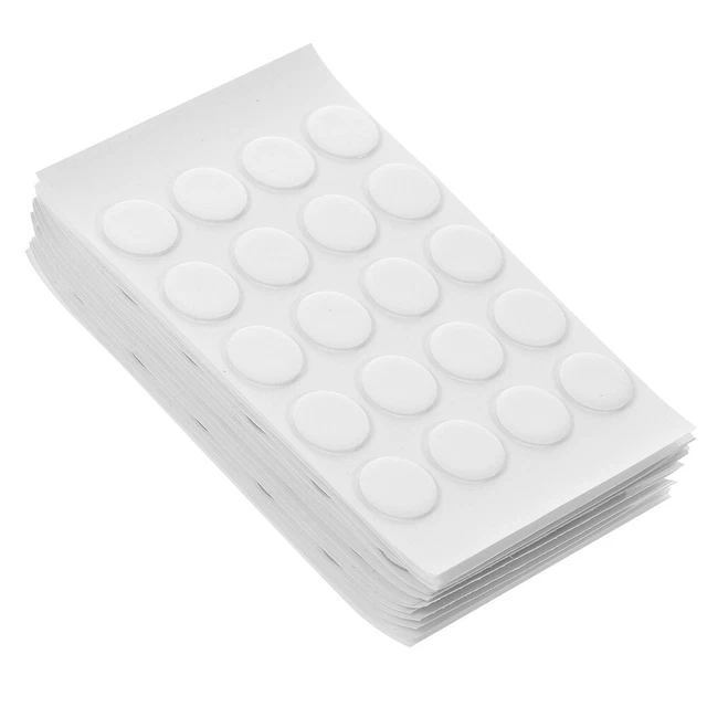 300 pegatinas Clear Dot pegatinas de doble cara pegatinas redondas de puntos hágalo usted mismo