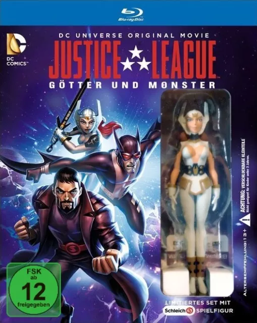 Justice League - Götter und Monster - DC Universe Blu-ray + Wonder Woman-Figur