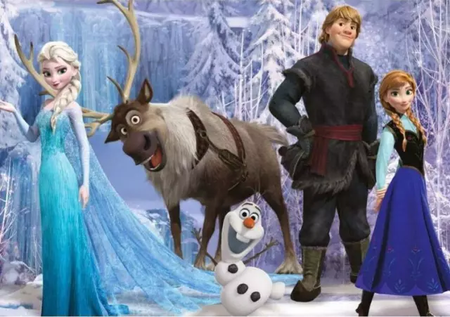 DIY 5D Frozen Diamond Painting Full Drill Cross Stitch Kits Home Art Decor Gifts