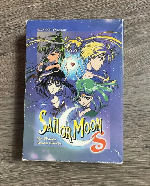 New Set Dvd Anime Complete Sailor Moon Season 1-5 1992-1996 